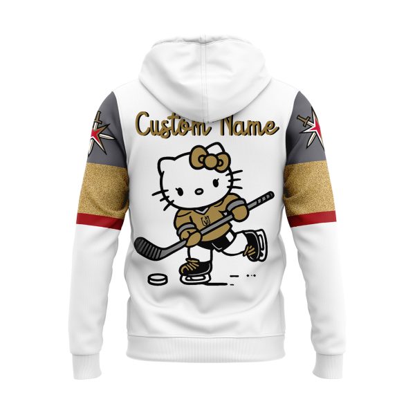 Vegas Golden Knights 2024 Hello Kitty Love Hoodie T-Shirt