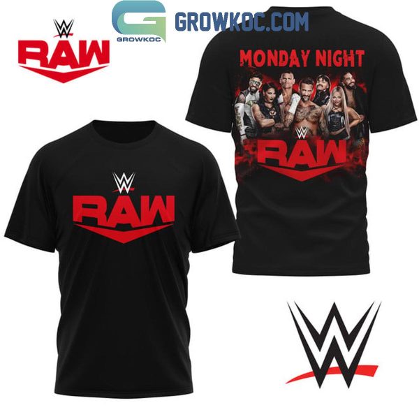 WWE Monday Night Raw Celebration In 2025 Hoodie T-Shirt