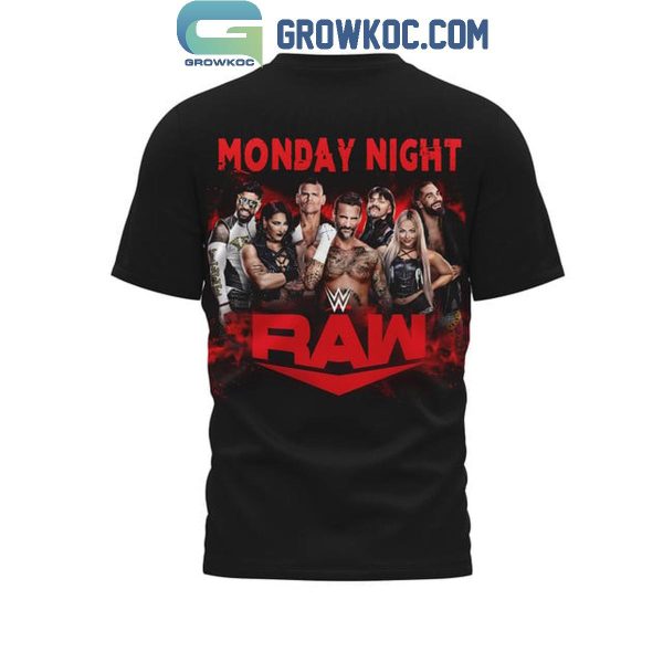 WWE Monday Night Raw Celebration In 2025 Hoodie T-Shirt