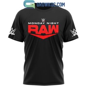 WWE Raw Monday Night 2025 Celebration Hoodie T-Shirt