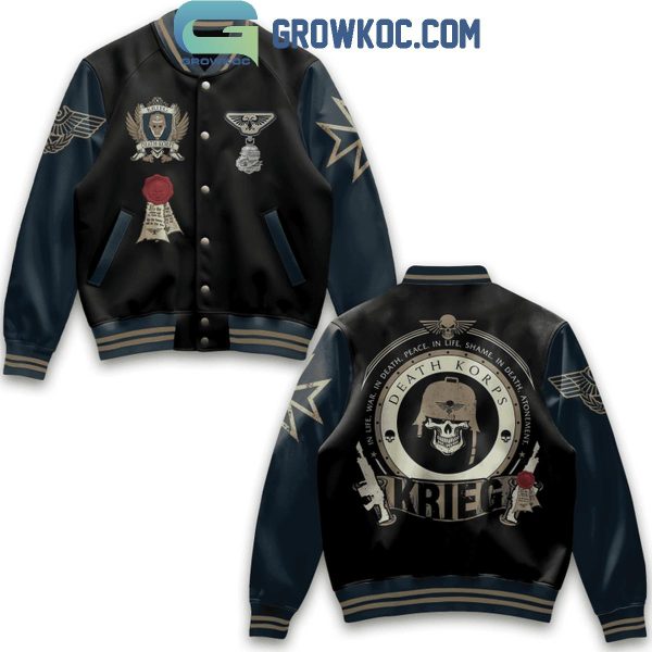 Warhammer Death Korps Keieg 2024 Baseball Jacket