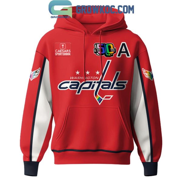 Washington Capitals 2024 Pride Night Hoodie Long Pants