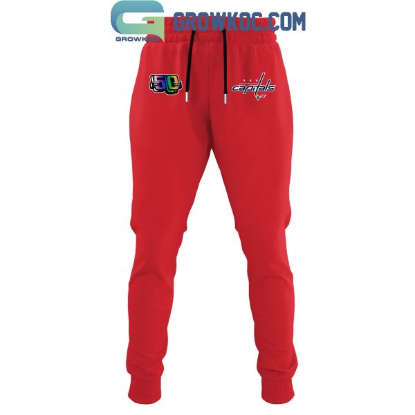 Washington Capitals 2024 Pride Night Hoodie Long Pants