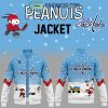 Vegas Golden Knights Snoopy Celebrating Peanuts Winter Break 2024 Baseball Jacket