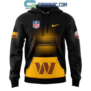 Washington Commanders 2024 Black Threads Proud Team Hoodie T-Shirt