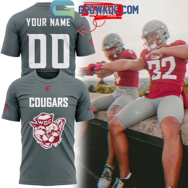 Washington State Cougars Personalized Hoodie T Shirt