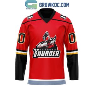 Wichita Thunder 10th Anniversary Throwback 2024 Personalized Hockey Jersey