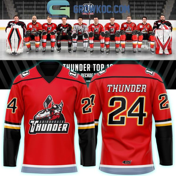 Wichita Thunder Celebration Of 10th Anniversary Throwback 2024 Hockey Jersey