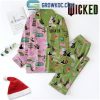 The Grinch Waiting For Xmas Christmas 2024 Polyester Pajamas Set