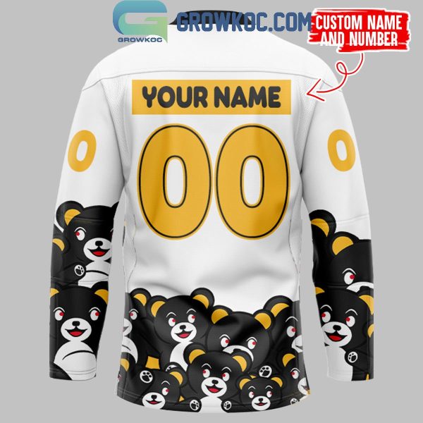 Wilkes-Barre Scranton Teddy Toss Tradition 2024 Personalized Hockey Jersey