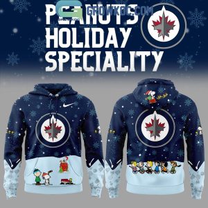 Winnipeg Jets Peanuts Snoopy 2024 Hockey Time Hoodie Long Pants