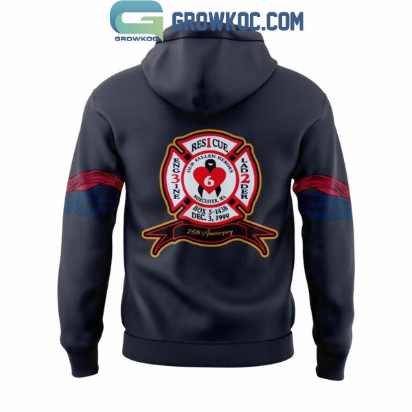 Worcester Railers Firefighters Honor Heroes 2024 Hoodie Long Pants