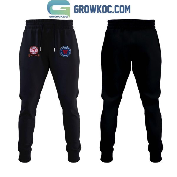 Worcester Railers Firefighters Honor Heroes 2024 Hoodie Long Pants