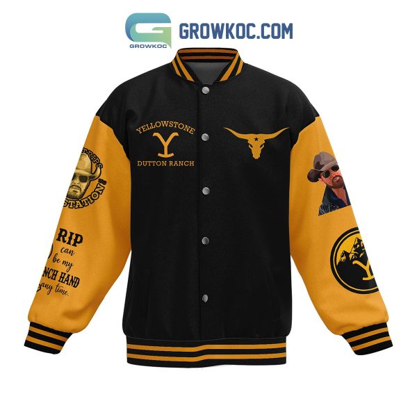 Yellowstone Dutton Ranch Montana Since 1886 Baseball Jacket