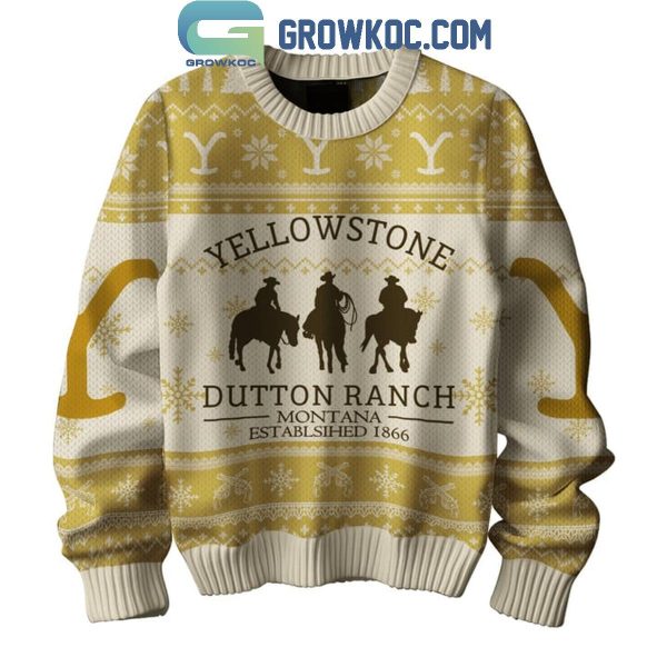 Yellowstone Find Your Strength In The Wild Christmas Ugly Sweater