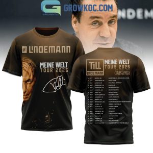 Lindemann Meine Welt Tour 2025 Hoodie T-Shirt