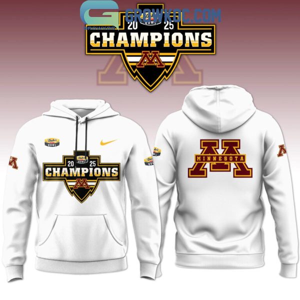 Minnesota Golden Gophers 2025 Football Duke’s Mayo Bowl Champions Hoodie T-Shirt