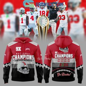 Ohio State Buckeyes 9x National Champions Hoodie T Shirt