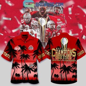 Ohio State Buckeyes College Football Playoff 2024 National Champions Hawaiian Shirt