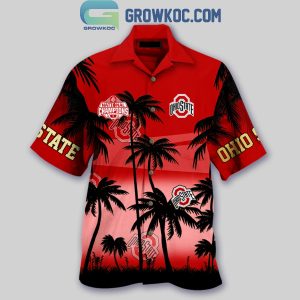 Ohio State Buckeyes College Football Playoff 2024 National Champions Hawaiian Shirt