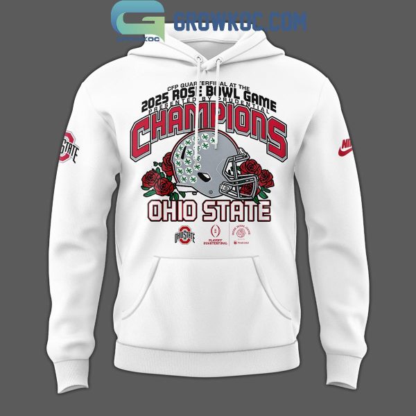 Ohio State Buckeyes Football Rose Bowl Game Champions It’s 2025 Hoodie T-Shirt