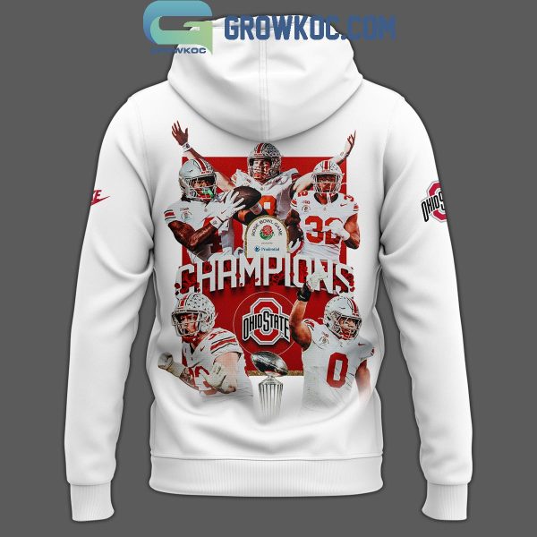 Ohio State Buckeyes Football Rose Bowl Game Champions It’s 2025 Hoodie T-Shirt