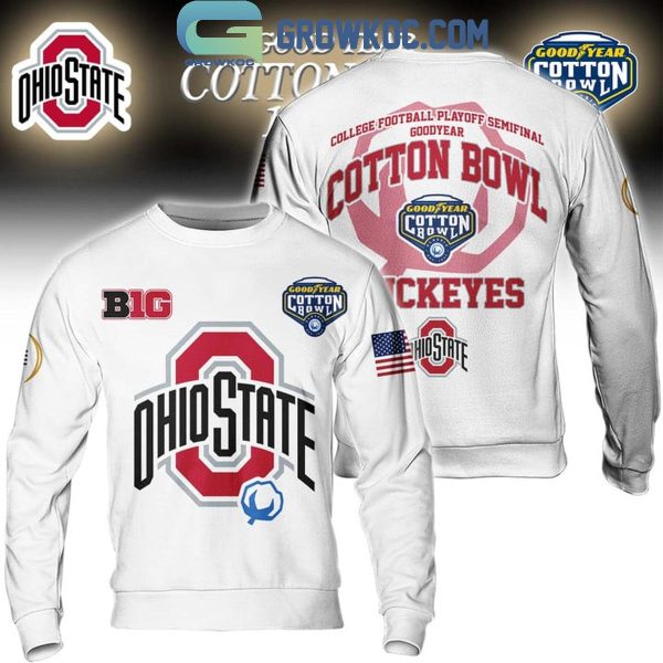 Ohio State Buckeyes Good Year Cotton Bowl 2025 Be Ready Hoodie T-Shirt