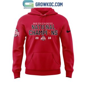 Ohio State Football 2024 College Football Playoff National Champions Hoodie T Shirt