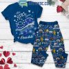 Johnny Deep This Girl Loves Him A Lot Valentine’s Day Fleece Pajamas Set