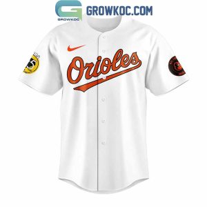 Baltimore Orioles Happiness Is 75 Years Of Peanuts Baseball Jersey