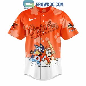 Baltimore Orioles x Bluey and Bingo Baseball Jersey