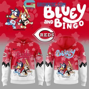 Cincinnati Reds Bluey And Bingo Hoodie Shirt