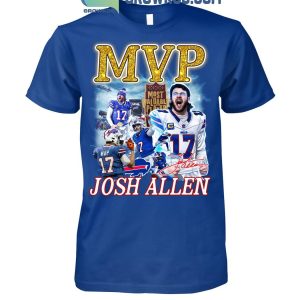 Josh Allen Buffalo Bills MVP T Shirt