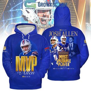 Josh Allen MVP Honors Buffalo Bills Hoodie T Shirt