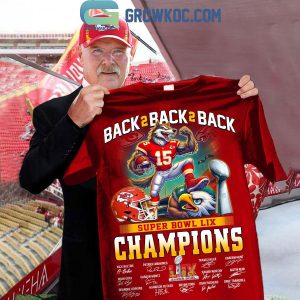 Kansas City Chiefs Back 2 Back 2 Back Super Bowl Champions T Shirt