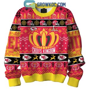 Kansas City Chiefs Kingdom Super Bowl Champions Ugly Sweater