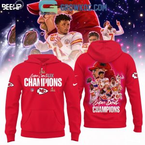 Kansas City Chiefs Super Bowl LIX Champions Legend Team Hoodie T Shirt