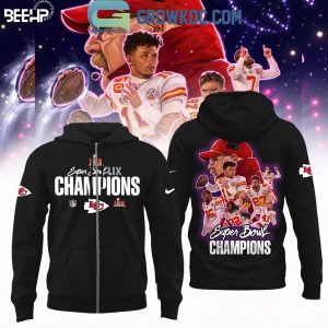 Kansas City Chiefs Super Bowl LIX Champions Legend Team Hoodie T Shirt