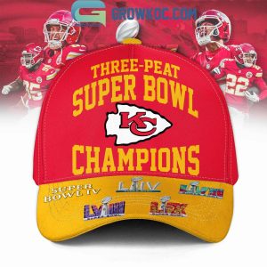 Kansas City Chiefs Three Peat Super Bowl Champions Cap