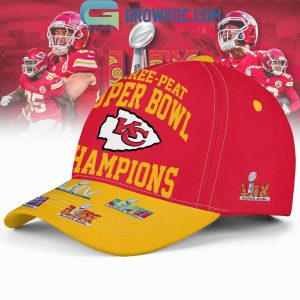 Kansas City Chiefs Three Peat Super Bowl Champions Cap