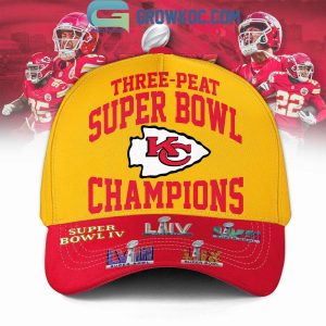 Kansas City Chiefs Three Peat Super Bowl LIX 2025 Champions Cap