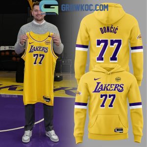 Los Angeles Lakers Show Luka Doncic Personalized Hoodie T Shirt