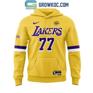 Los Angeles Lakers Show Luka Doncic Personalized Hoodie T Shirt