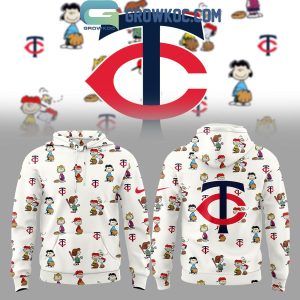 Minnesota Twins Peanuts 75th Anniversary Hoodie T Shirt