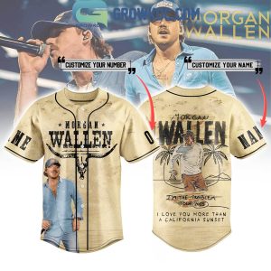 Morgan Wallen I’m The Problem Tour 2025 Personalized Baseball Jersey