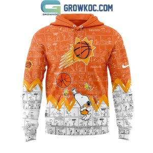Phoenix Suns 75th Anniversary Of Peanuts Hoodie T Shirt