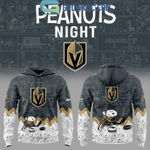 Vegas Golden Knights 75th Anniversary of Peanuts Hoodie T Shirt