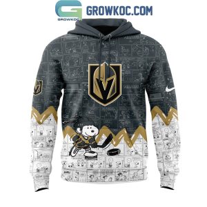 Vegas Golden Knights 75th Anniversary of Peanuts Hoodie T Shirt