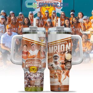 Texas Longhorns 2025 NCAA Softball Women’s College World Series Champions Stanley Tumbler 40oz