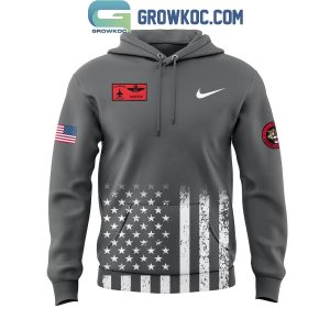 Air Force Falcons Football Air Power Gray Hoodie Shirt